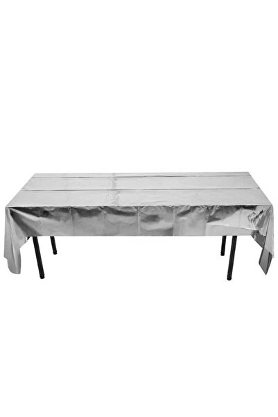 Öztürkpartievi Shiny Silver Tablecloth