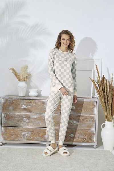 Sevim 14968 SET PIJAMASE BRODATE