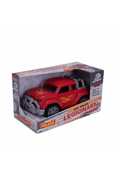 Polesie سيارة Legion Mini Red Car Boxed 93509، مركبة صغيرة للطرق الوعرة للأطف...