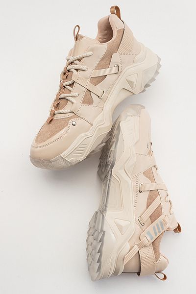 LuviShoes Pantofi sport pentru femei LEONA Beige Rose