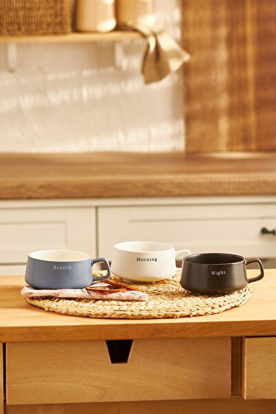 Emsan Brunch New Mug - 320 ml Dark Blue