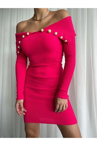 ASIA GİYİM ROCHIE DE TRICO CU UMAR DESCHIS DE DAMA