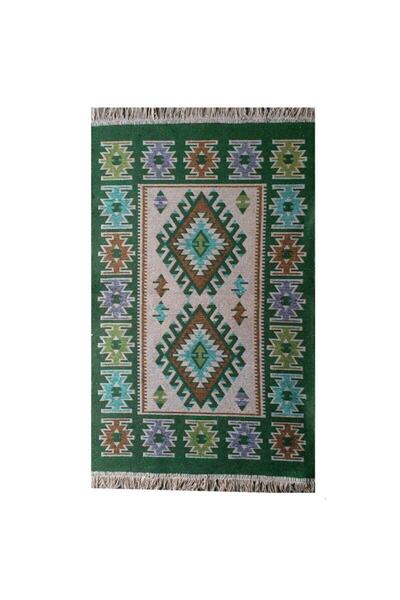Voho Tekstil Çift Taraflı Antik Tarz Eşme Desen Kilim Yolluk