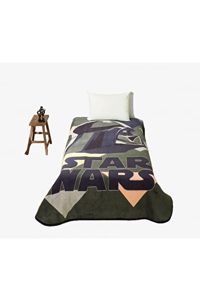 Taç Lisanslı Star Wars Evergreen Tek Kişilik Battaniye