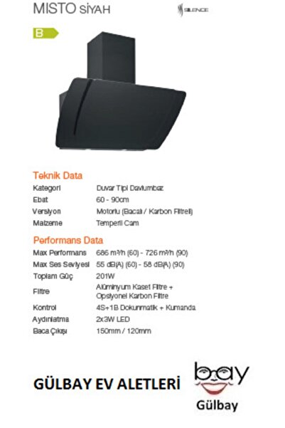 Silverline Siyah Cam Ankastre Set (3373 Misto 60 Siyah+cs5427b01+bo6504b01)