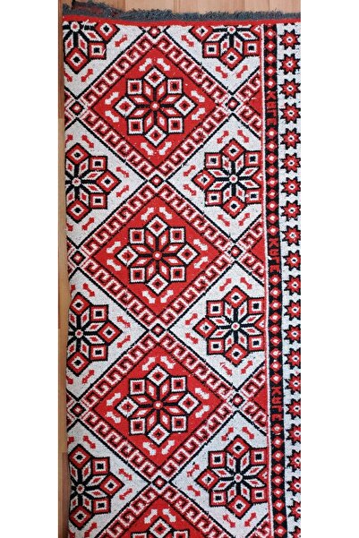 Başaran tekstil Makine Dokuması Çiçekli Desenli 3 Mekik Kaliteli Kalın Kilim