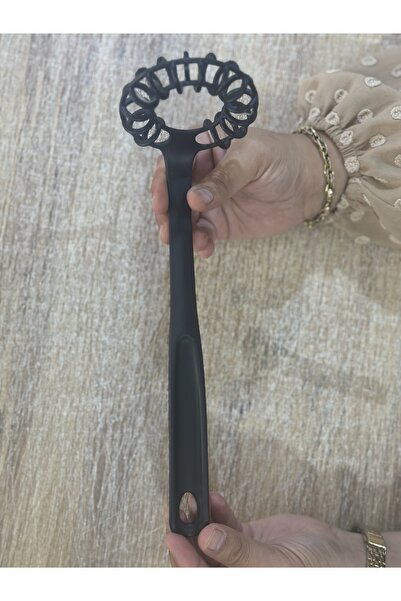 MorzaYolu Bambu Saplı Silikon ÇIRPICI (SİYAH