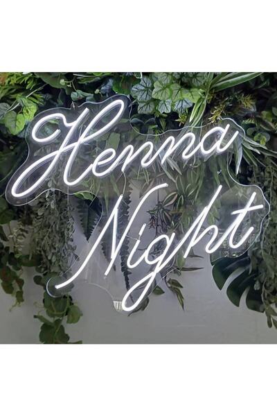 Extremmotif Henna Night Neon Led Yazı
