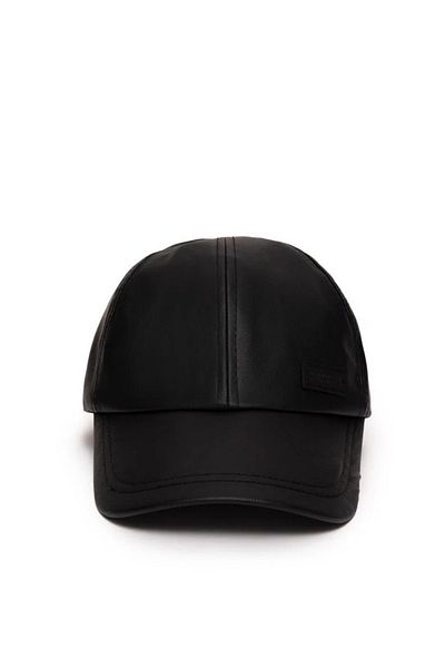 U.S. Polo Assn. Pălărie din piele neagră pentru bărbați