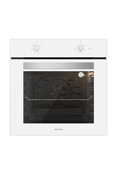 Silverline Beyaz Cam Ankastre Set (3457 Soho 60+cs5335w01+bo6501w01)