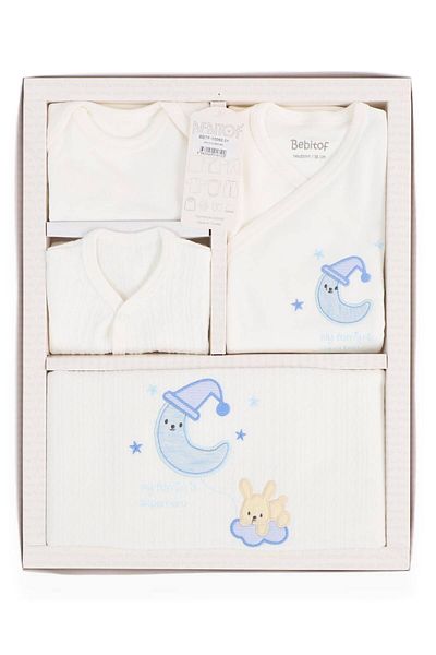 Bebitof BEBITOF BABY BOY HAT BEAR HOSPITAL EXIT