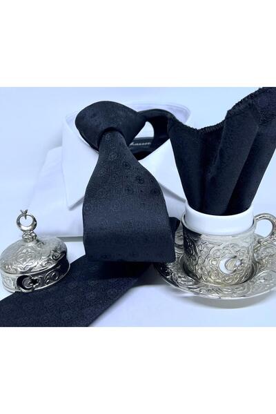 B'lazzotti Woven Handkerchief Tie