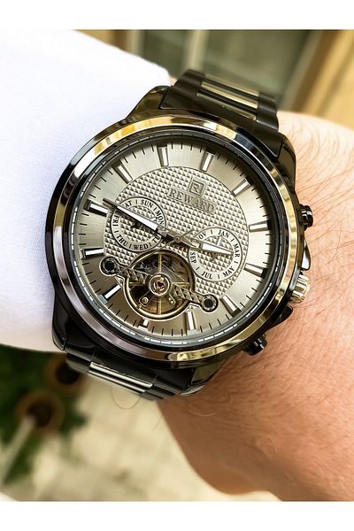 Reward automatic steel men's wrist watch