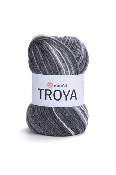 Yarnart TROYA - ΜΠΡΟΥΛΙ ΧΕΙΡΟΠΟΙΗΤΟ ΠΛΕΚΤΟ ΣΚΟΡΔΟ EBRULI-2101