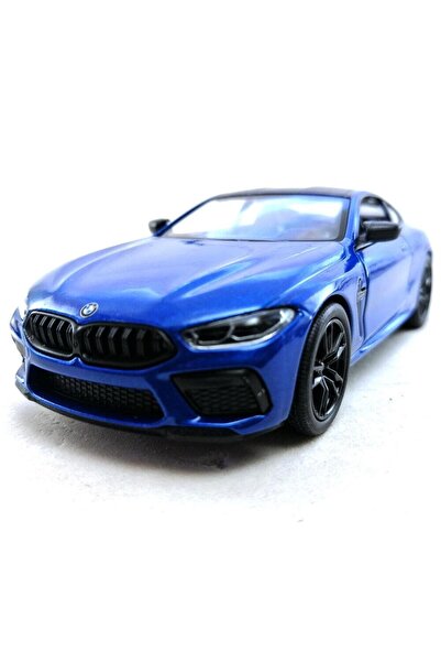 Kinsmart Bmw M8 Competition Coupe 1:38 Mavi Çek Bırak Model Araba
