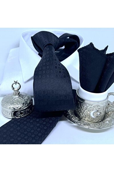 B'lazzotti ربطة عنق منديل منسوجة