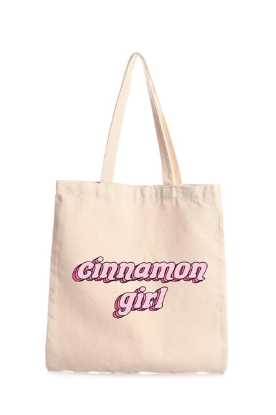 Generic Brand Cinnamon Girl Printed Canvas Bag