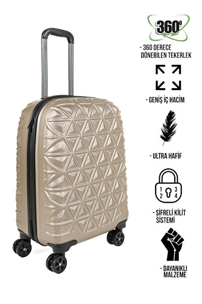 LAYLİNE Büyük Boy Kırılmaz Kilitli Lüx Valiz