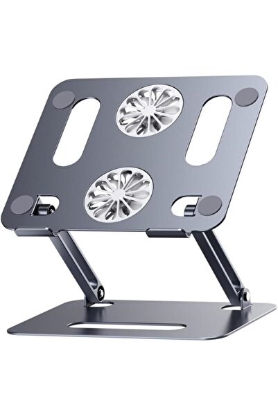 Coverzone Ποιοτική βάση ανεμιστήρα αλουμινίου για φορητό υπολογιστή για σημειωματάριο ρυθμιζόμενη 10-17 ιντσών P89F