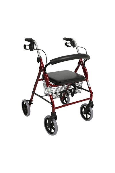 GOLFİ Alüminyum Tekerlekli Rolatör Walker Yürüteç Pr-881