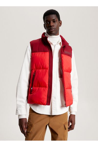 Tommy Hilfiger Orange Men's Vest Mw0Mw32769Sne