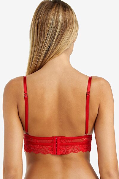 AYYILDIZ 2041 Red Bralet Bra