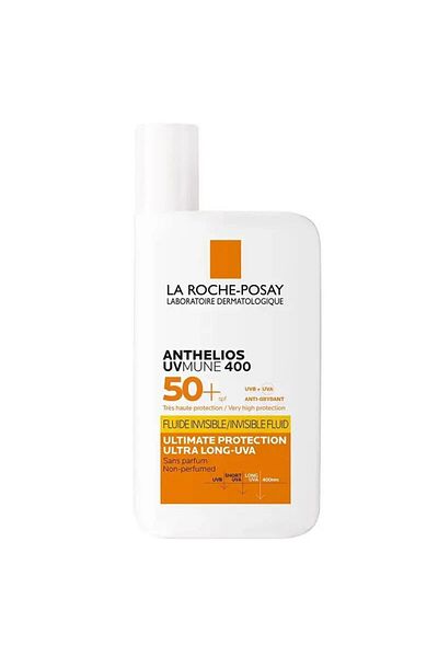 La Roche Posay Anthelios UVmune Fluid - SPF50 Face Sunscreen Cream, Fluid Structured Types 50ml
