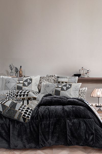 Yataş Ciera Single Triola Sleeping Set - Black