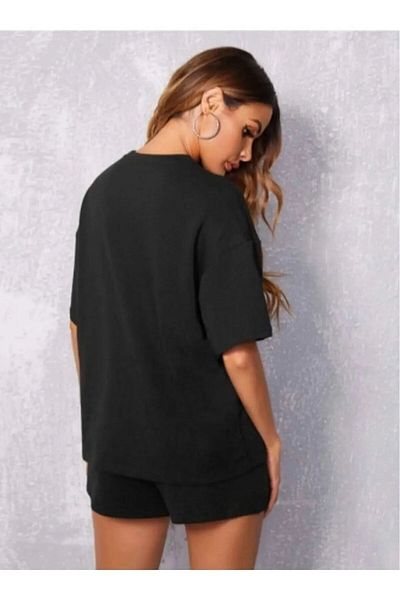 AY MONTANA Lunavista Oversize Butterfly Printed Shorts and T-shirt Set