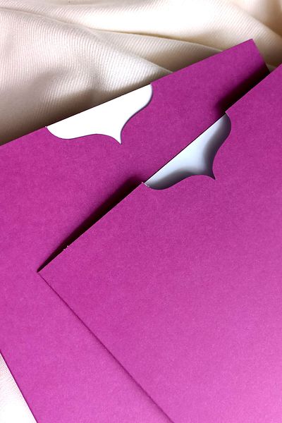 Dekorden 16x16cm. Purple Envelope - 100 pieces