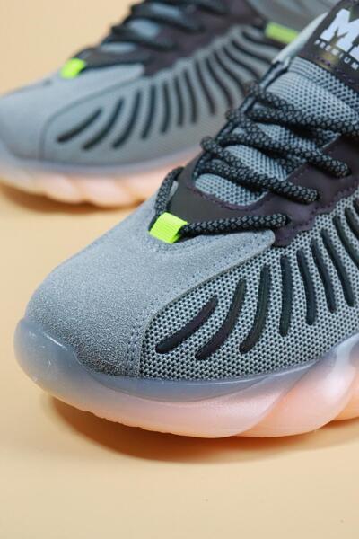 M.P. M.P - 1229 Γκρι Εισαγόμενα Ανδρικά Αθλητικά Παπούτσια