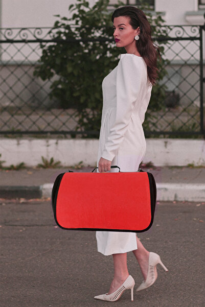 BYPET Kırmızı Kedi Taşıma Çantası