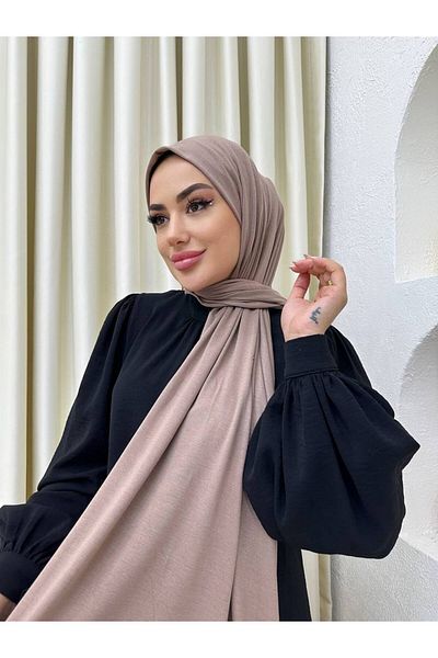 useev Combed Cotton Shawl Mink 0001