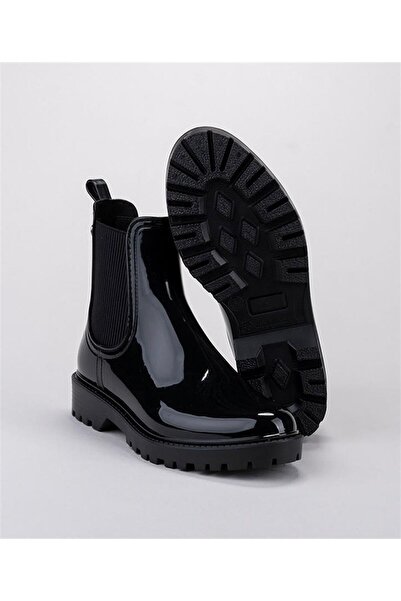 IGOR W10216 Trak Igor Marka Kadın Yağmur Botu Siyah