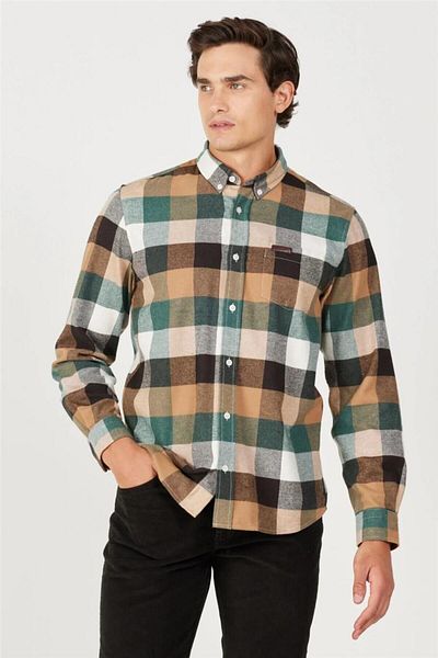 WRANGLER W232376 900 Multi Men's Long Sleeve Shirt