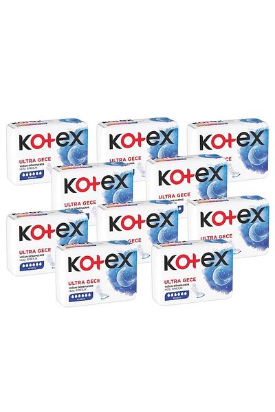 Kotex Ultra Single 6 Night 10 Pack Pack