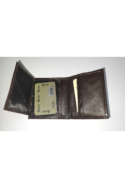 firdevsi hobi Genuine Leather Vertical Men's Wallet