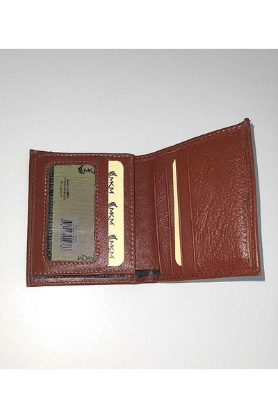 firdevsi hobi Genuine Leather Vertical Men's Wallet