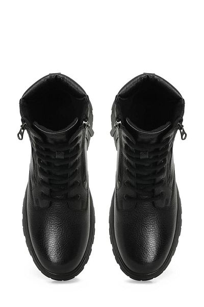 Kinetix Raffel 3Pr Black Men's Basic Daily Boots