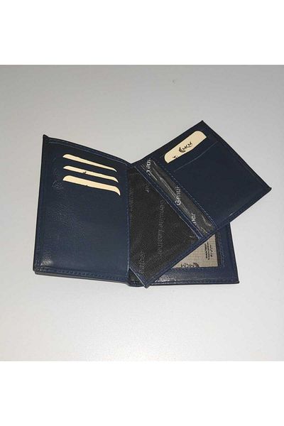 firdevsi hobi Genuine Leather Vertical Men's Wallet