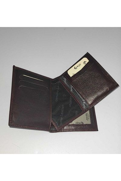 firdevsi hobi Genuine Leather Vertical Men's Wallet