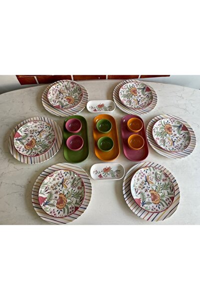 Keramika طقم فطور باتيه 23 قطعة