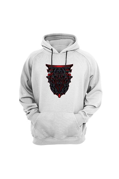 WİDİ Hanorac cu imprimeu Dark Side Devil
