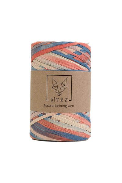 Ritzz Ebruli Soft Raffia Rope Ritzz R013 Ψάθινος Σολομός (150G)