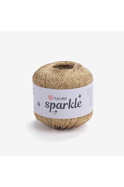 Yarnart SPARKLE - KNITTED STRING GOLD-1309