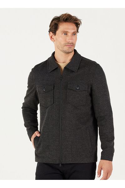 ALTINYILDIZ CLASSICS Altınyıldız Classics Black Men's Coat 4A0824100015