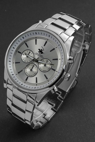 G Sport POLO Men's Metal Band Wristwatch