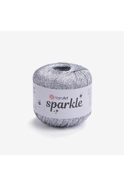 Yarnart SPARKLE - ΝΗΜΑ ΠΛΕΚΤΟΥ ΓΚΡΙ-1300