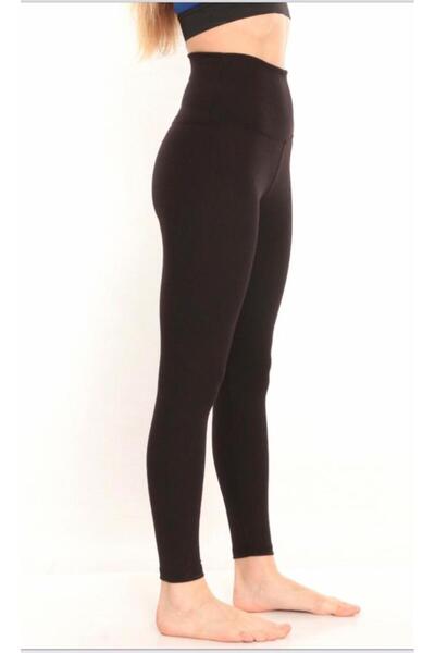 DynamicLeggings قماش مجدّل سروال ضيق شتوي ناعم عالي الخصر مبطن بالصوف