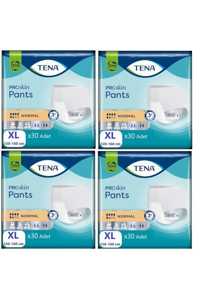 TENA Proskin Pants normal emici külot ekstra large-büyük ( XL) 5,5 damla 120-...